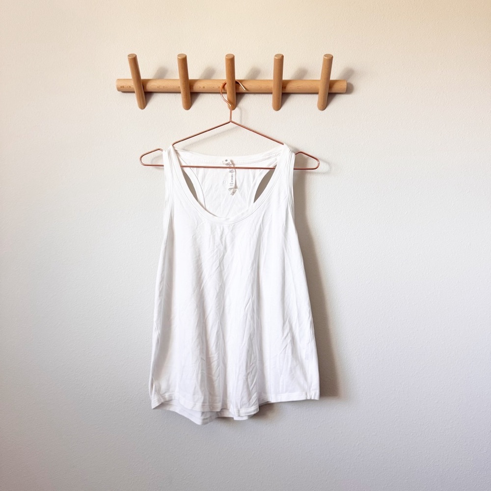 Lululemon White Tank Top
